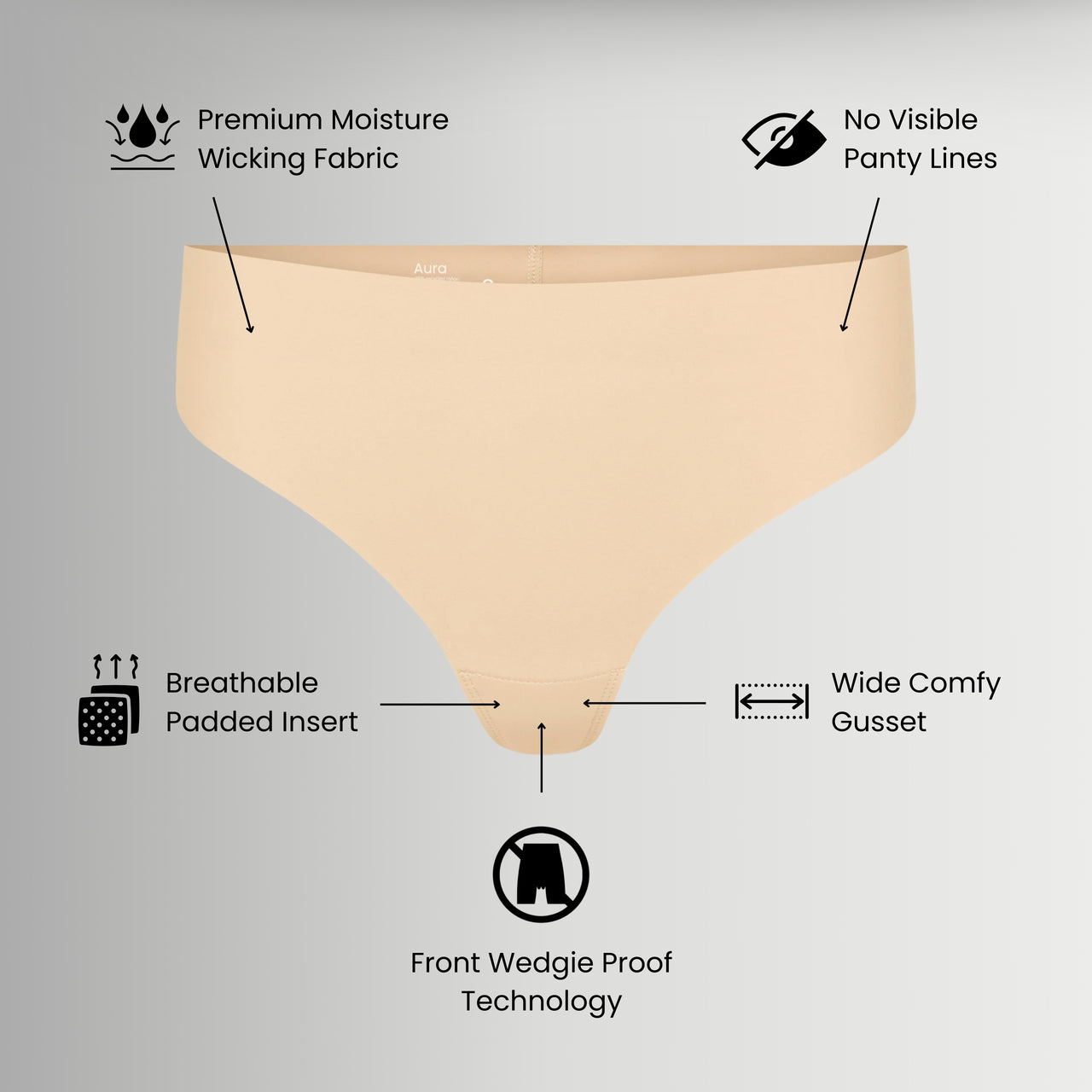 Aura - Invisible Thong (50% OFF)