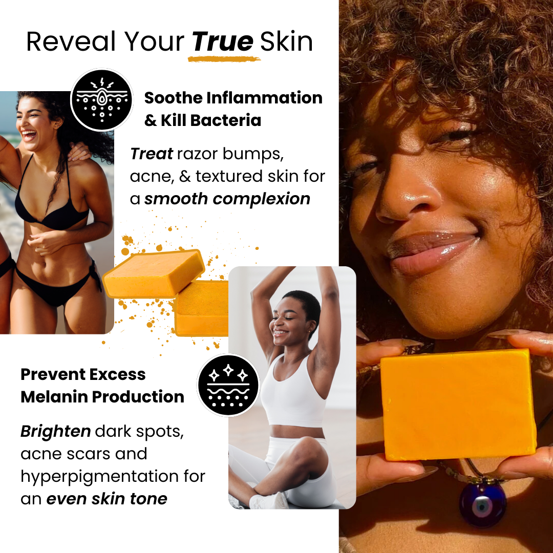 Bellusi - Kojic Acid & Turmeric Soap (50% OFF)