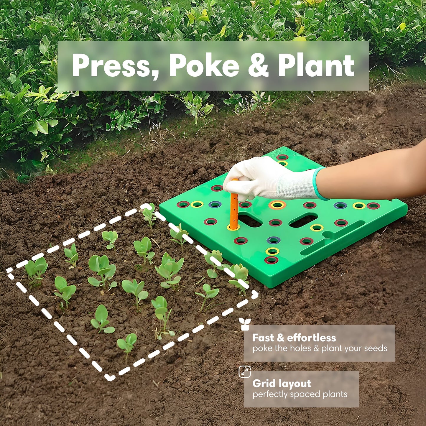 Planting Grid - Gardening Precision (50% OFF)